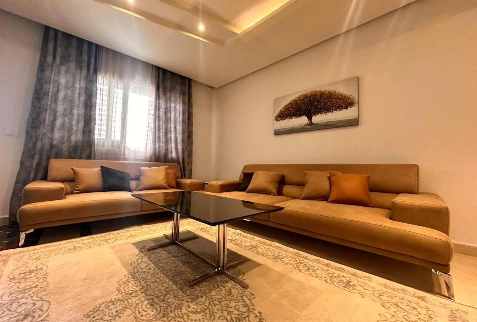 Luxueux Appartement S1 Jardins De Carthage 튀니스 아파트